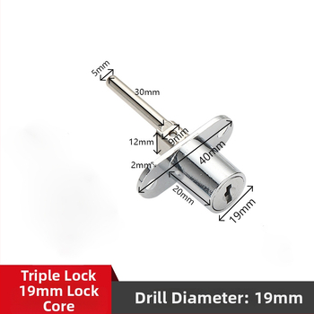 Kolmekordse eeslukuga laua- ja kapplukk — tsink sulam, Gao Yi Hardware
