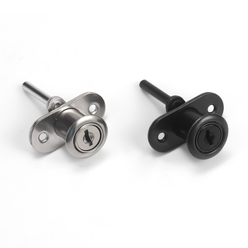 Лок за бюро и шкаф с три чекмеджета — цинкова сплав, модел: три взаимно заключващи се, преден троен заключващ механизъм, Gao Yi Hardware