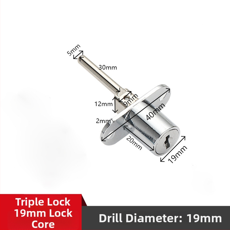 Kolmekordse eeslukuga laua- ja kapplukk — tsink sulam, Gao Yi Hardware