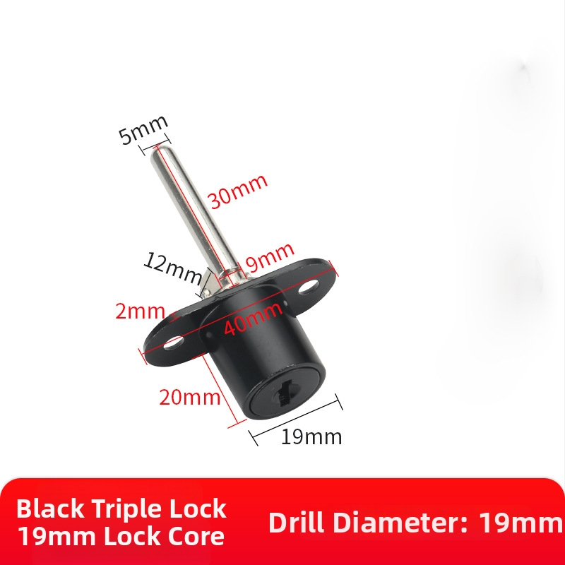 Kolmekordse eeslukuga laua- ja kapplukk — tsink sulam, Gao Yi Hardware