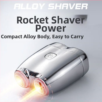 Elektrinis skustuvas su pasukama galvute, dvi peilių galvutės, plūduriuojanti galvutė, viso kūno plovimui, įmontuota 500–800 mAh baterija, 80 min veikimo