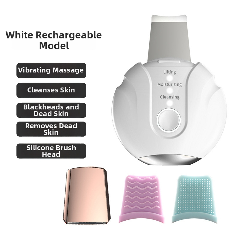 Ultraskaņas ādas attīrīšanas ierīce melno punktu noņemšanai, Modelis CPJ-68, 5 līmeņu regulēšana, korpuss ABS+metāls