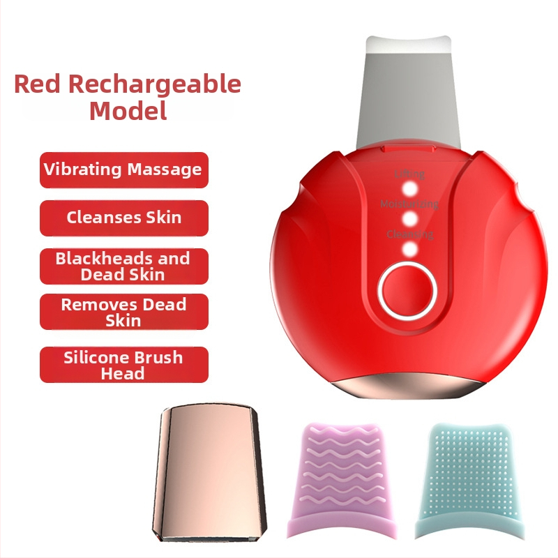 Ultraskaņas ādas attīrīšanas ierīce melno punktu noņemšanai, Modelis CPJ-68, 5 līmeņu regulēšana, korpuss ABS+metāls