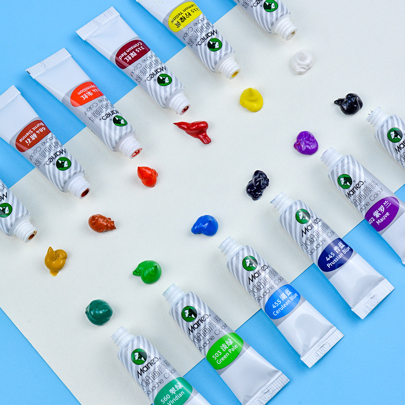 Gouášová súprava pre začiatočníkov, balenie 12/18/24, Marie's/Marley