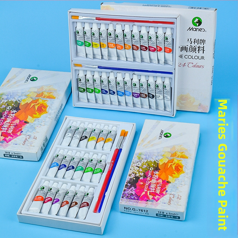 Gouášová súprava pre začiatočníkov, balenie 12/18/24, Marie's/Marley