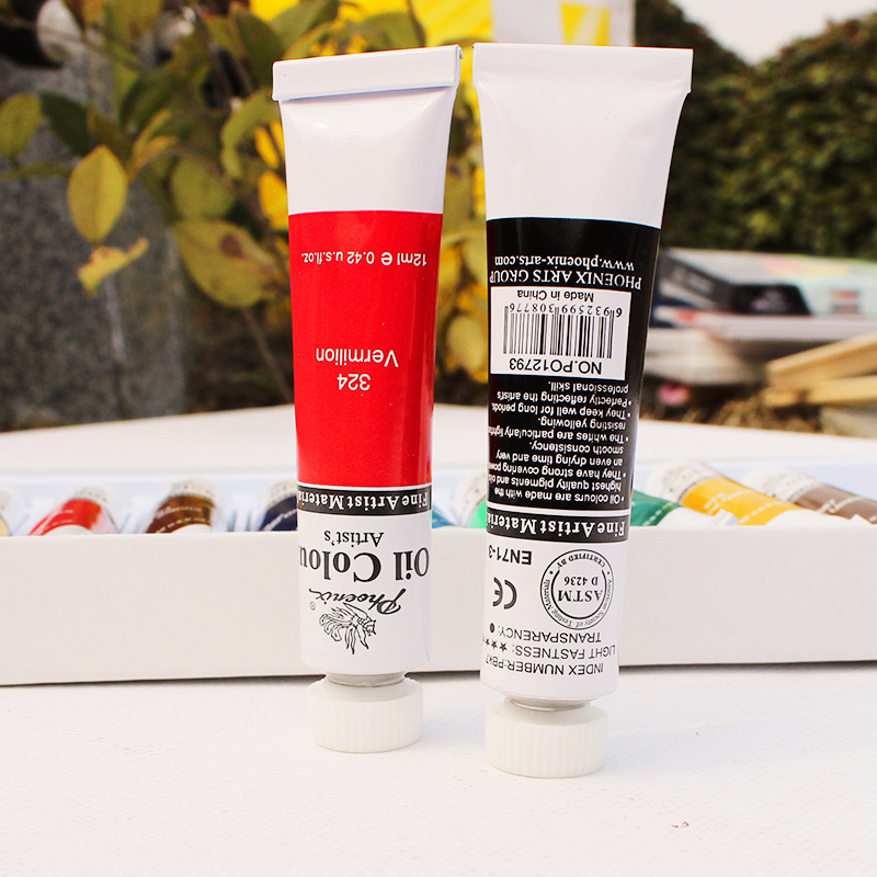 Sada olejomalieb Hongye, 12 ml trubíc, balenia 12/24/36