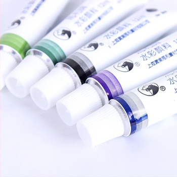 Marley akvarel set – objem 12 ml, balený v krabičke, na akvarelové maľovanie, výrobca Shanghai Marie's.