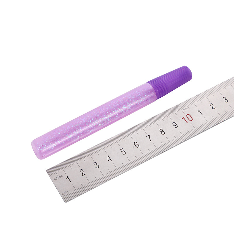 Glimter lepidlo na DIY slajm – Nanjiang, 12 farieb, kapacita 6, balenie vo veľkom, na maľovanie, nie je dovážané