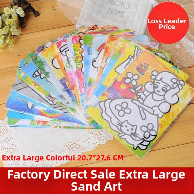 Sada na maľovanie pieskom pre deti, značka Blue Fruit Rabbit, kapacita 1, balenie OPP vrecko, DIY (Použitie: maľovanie pieskom; Značka: Blue Fruit Rabbit; Balenie: OPP vrecko; Kapacita: 1)