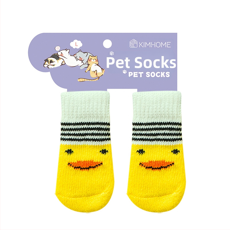 Šunų kojinės ir letenų apsaugos, neslystančios vidaus ir lauko naudojimui, megztas warp mezgimas, jacquard audinys, poliesteris