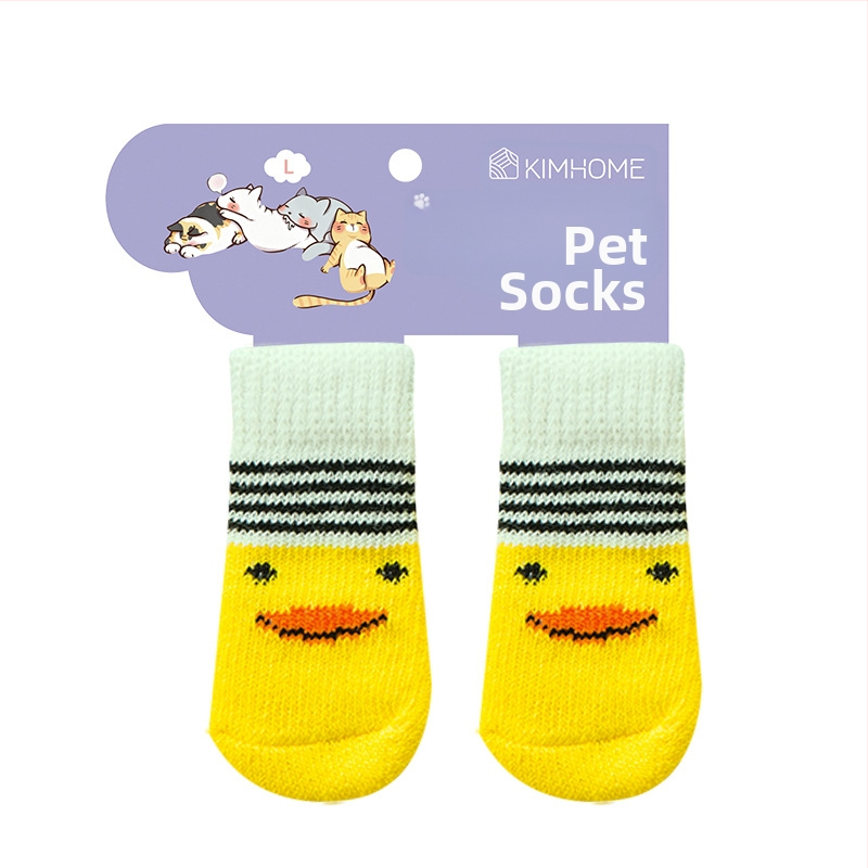 Šunų kojinės ir letenų apsaugos, neslystančios vidaus ir lauko naudojimui, megztas warp mezgimas, jacquard audinys, poliesteris