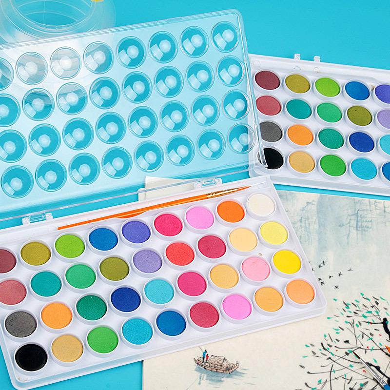 Set gouache boja za slikanje, Wei Zhuang, 36-djelni paket, za početnike