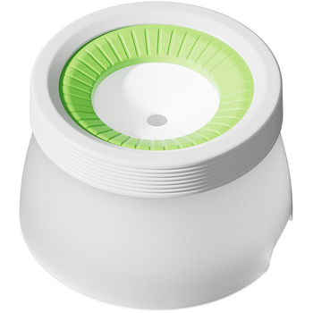 Plūduma suņa ūdens bļodiņa, plastmasa, ar anti-noplūdes atveri un mitrumu izturīgu dzirdināšanas ierīci, kakla aizsardzība