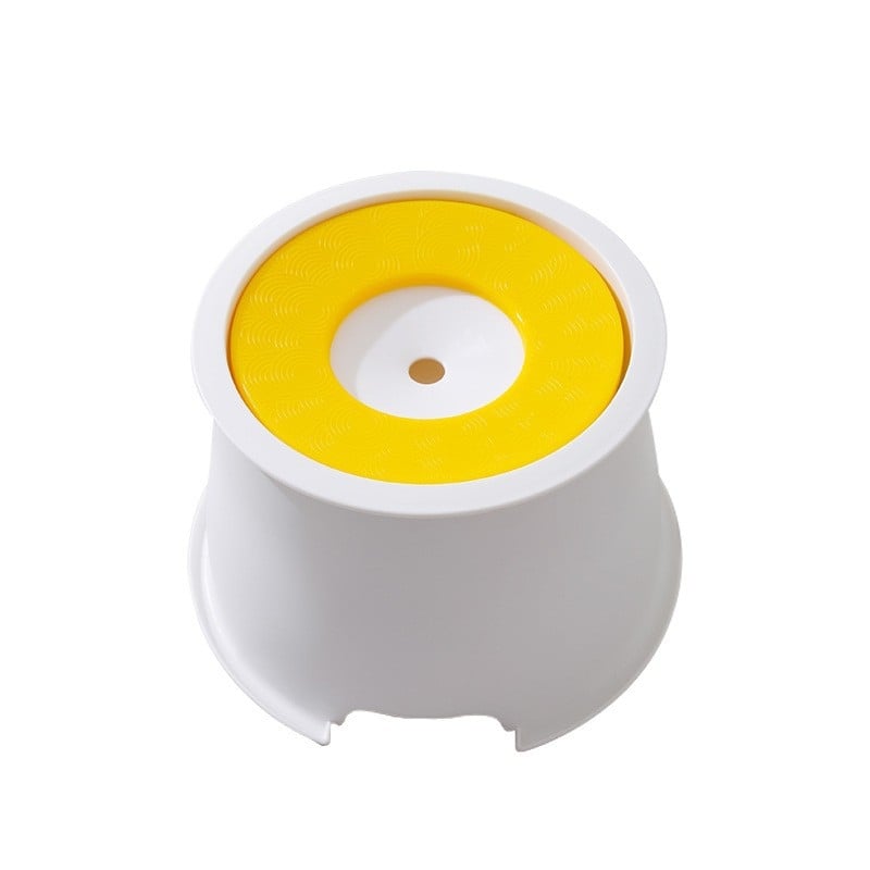 Plūduma suņa ūdens bļodiņa, plastmasa, ar anti-noplūdes atveri un mitrumu izturīgu dzirdināšanas ierīci, kakla aizsardzība