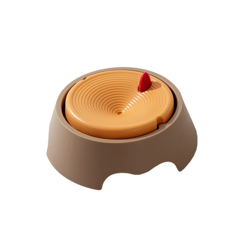 Plūduma suņa ūdens bļodiņa, plastmasa, ar anti-noplūdes atveri un mitrumu izturīgu dzirdināšanas ierīci, kakla aizsardzība