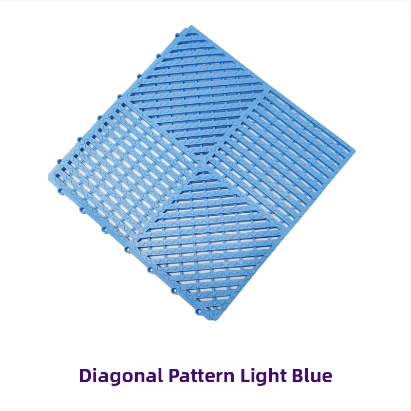 Atsparus slydimui kilimėlis voniai ir dušui - PVC, kvadratinis, vienos spalvos, skalbiamas