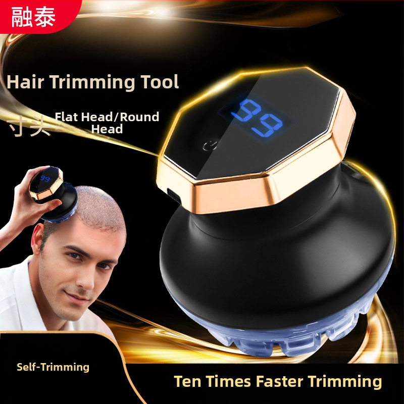 Elektrinis plaukų kirpimo aparatas su įmontuota baterija (brushed motor, nerūdijančio plieno peilis, įmontuota 1200–2000 mAh baterija, veikimo laikas 1–3 valandos, triukšmas 36–45 dB)