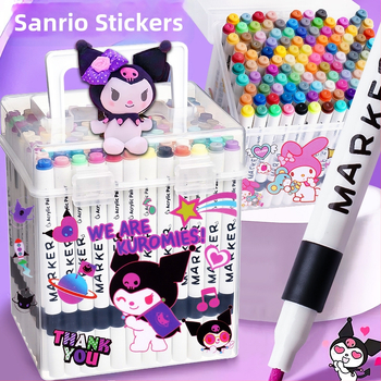 Set akrilnih marker-a za djecu – ne prelijeva kroz papir, višebojni set, pogodan za vrtić i osnovnu školu; Značka: Other