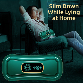 Pilvo masažuoklis su vibracija ir šiltojo kompresijos funkcija, USB maitinimas, mechaninis valdymas, 2-oji pavara, iki 4 masažo galvučių