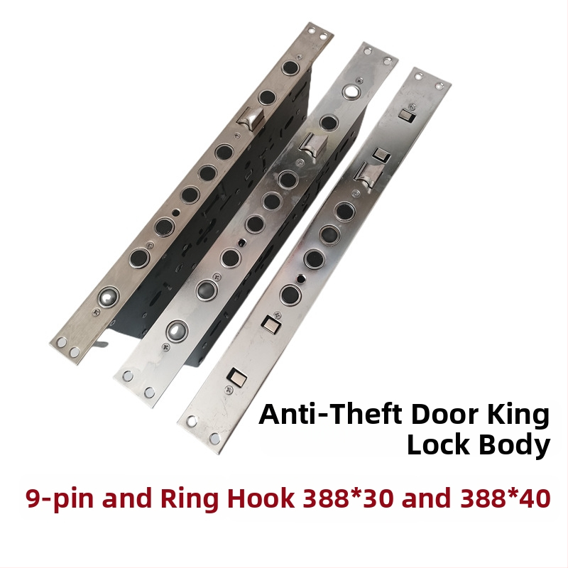 Overlord Lock Body nerūdijančio plieno durų spyna su rankena, skirta apsaugai nuo vagysčių, šiuolaikiškas minimalistinis stilius