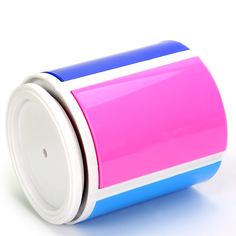 Okretni držač olovaka Hua Jie H369 — plastični, okrugli, ispis logotipa, prilagodba
