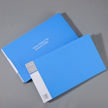 Haiboxin PVM sąskaitų byla, plastikinė, su vienu tvirtu klipu, modelis 5617/5619, skirta sąskaitoms ir kvitams