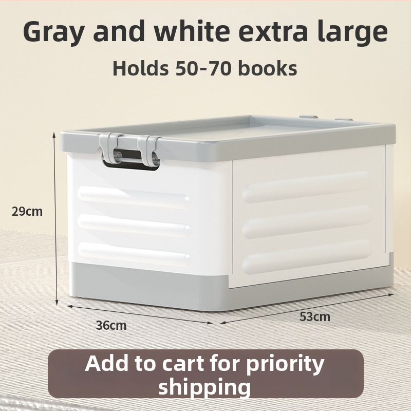 Sulankstoma gyvenamojo kambario saugojimo dėžė su ratukais, 18L talpa, nešiojamas plastikinis organizatorius drabužiams, žaislams ir kosmetikai