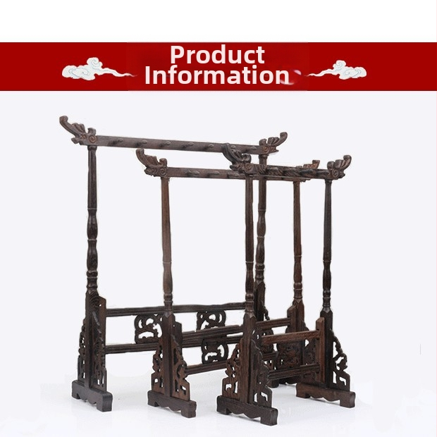 Kietosios medienos rašiklio pakabiklis su drakono galva, smeigtukų konfigūracijos: 8/16, 7/14, 6/12, 4/8 (Modelis JCM-8)