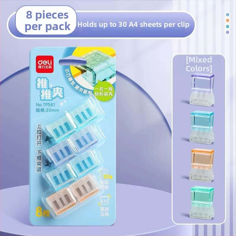 Dokumentide kaust raamatupidamiseks — Bränd: Deli; Materjal: Plastik