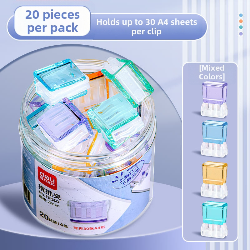 Dokumentide kaust raamatupidamiseks — Bränd: Deli; Materjal: Plastik