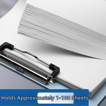 Deli 72641 plastinis klipsas plokštei su galingu spaudimu ir plokštės spaudu, logotipas