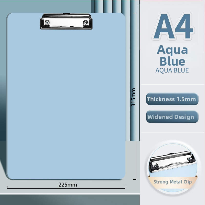 Deli 72641 plastinis klipsas plokštei su galingu spaudimu ir plokštės spaudu, logotipas