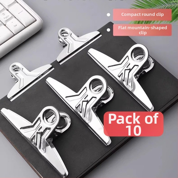 Zīmējumu dēļa klips ar garu asti, dzelzs klips zīmēšanai