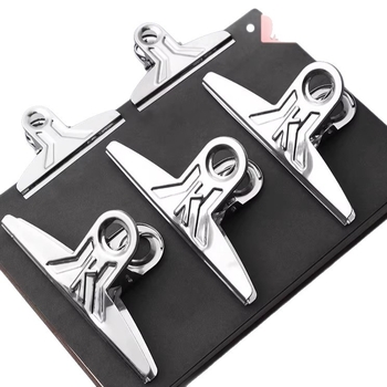 Zīmējumu dēļa klips ar garu asti, dzelzs klips zīmēšanai