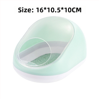 Hamsterių vonelė ir prieglauda – ABS medžiaga, daugiafunkcinis lizdas mažiems augintiniams