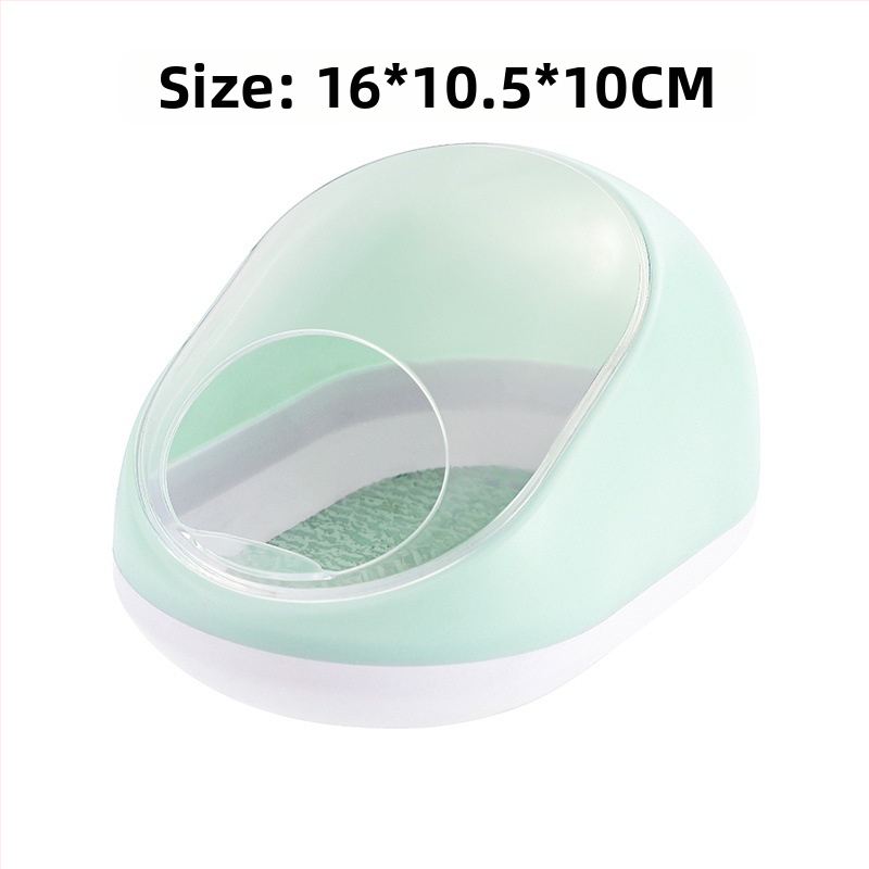 Hamsteru vannas un patvērums – ABS materiāls, daudzfunkcionāla ligzda maziem mājdzīvniekiem