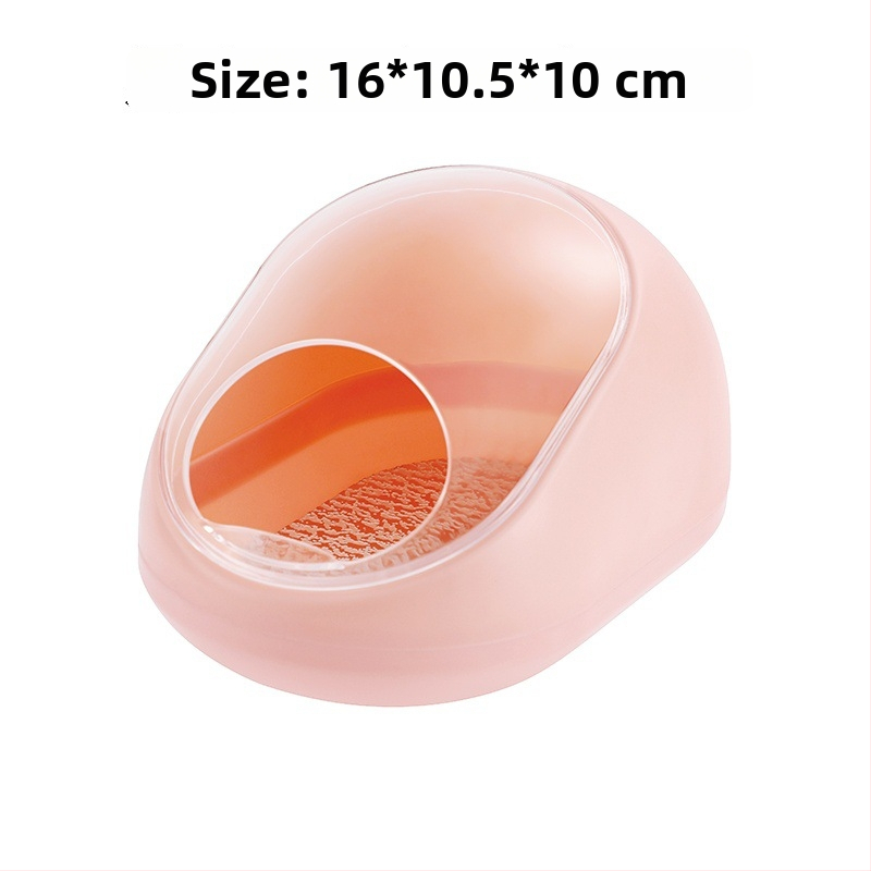 Hamsterių vonelė ir prieglauda – ABS medžiaga, daugiafunkcinis lizdas mažiems augintiniams