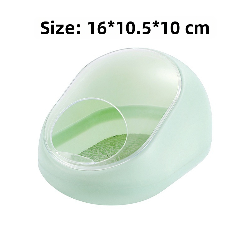 Hamsterių vonelė ir prieglauda – ABS medžiaga, daugiafunkcinis lizdas mažiems augintiniams