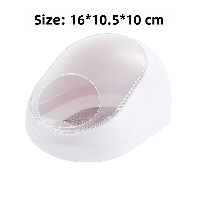 Hamsterių vonelė ir prieglauda – ABS medžiaga, daugiafunkcinis lizdas mažiems augintiniams