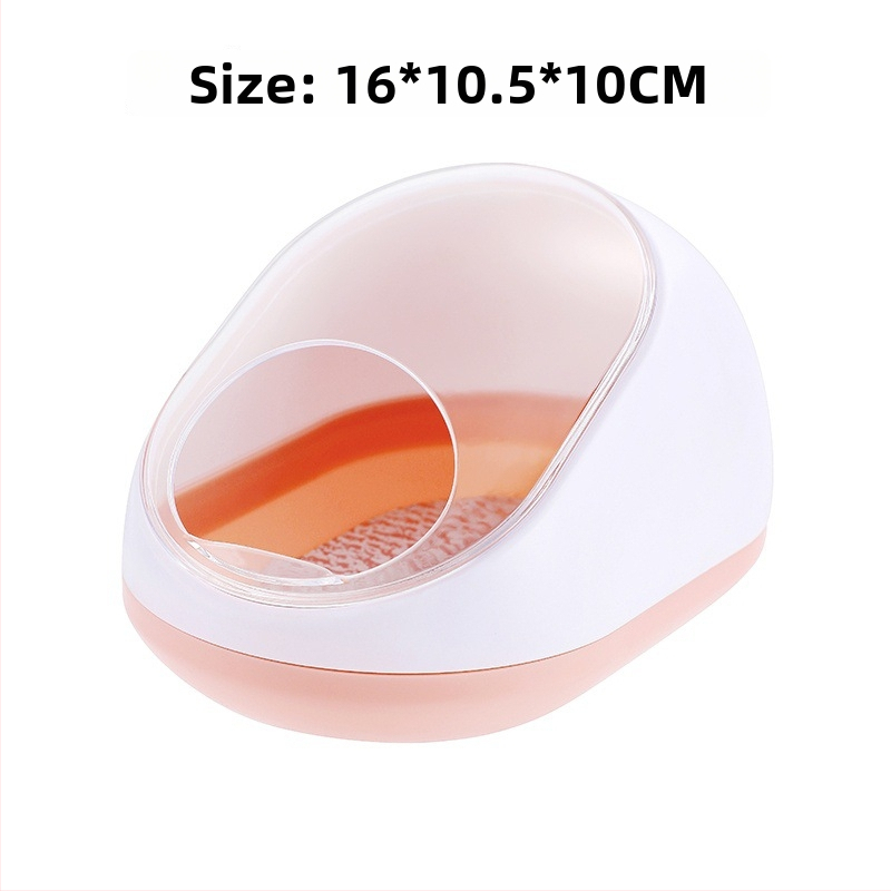 Hamsterių vonelė ir prieglauda – ABS medžiaga, daugiafunkcinis lizdas mažiems augintiniams