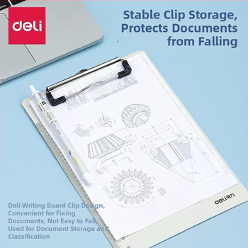 Dokumentų laikiklis klipsas, PP medžiaga, modelis 9248, be logotipo, be pritaikymo