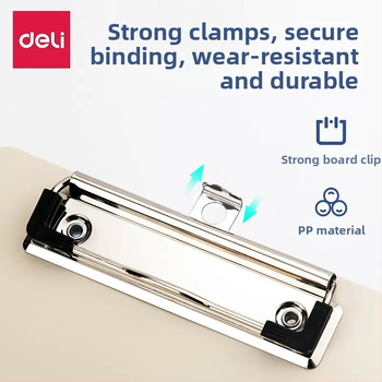 Dokumentų laikiklis klipsas, PP medžiaga, modelis 9248, be logotipo, be pritaikymo