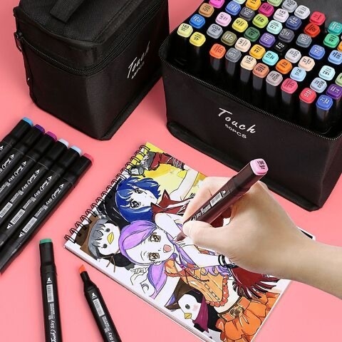 Glory Dvostrani marker na bazi ulja — osnovni set za pohranu u torbi