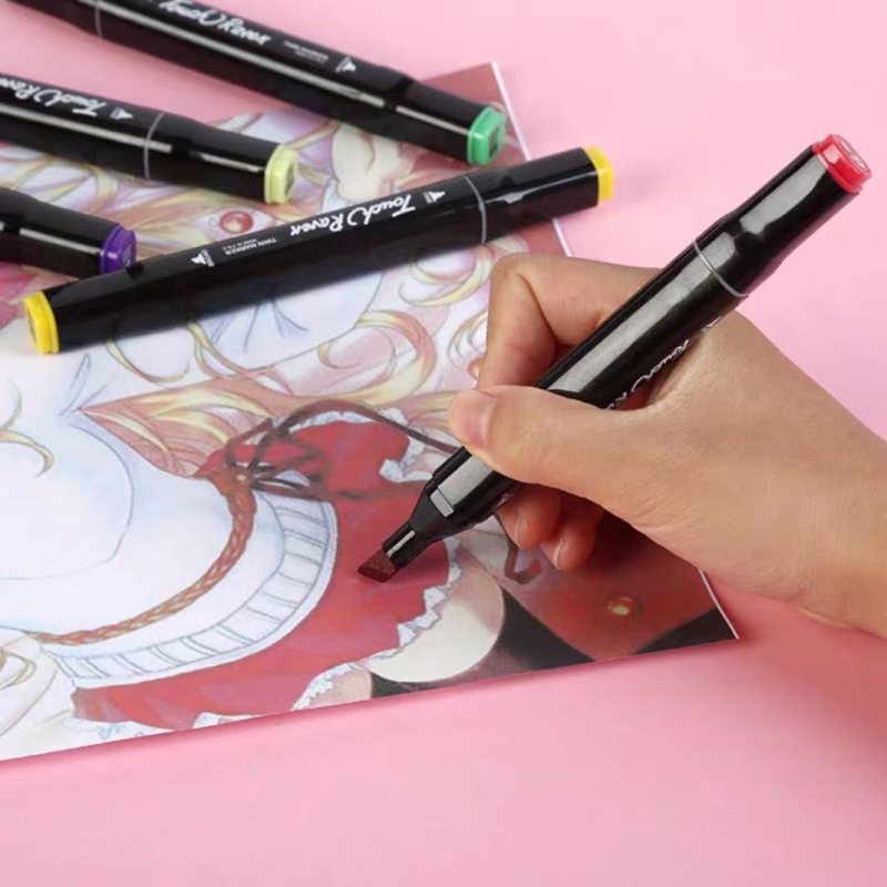 Glory Dvostrani marker na bazi ulja — osnovni set za pohranu u torbi