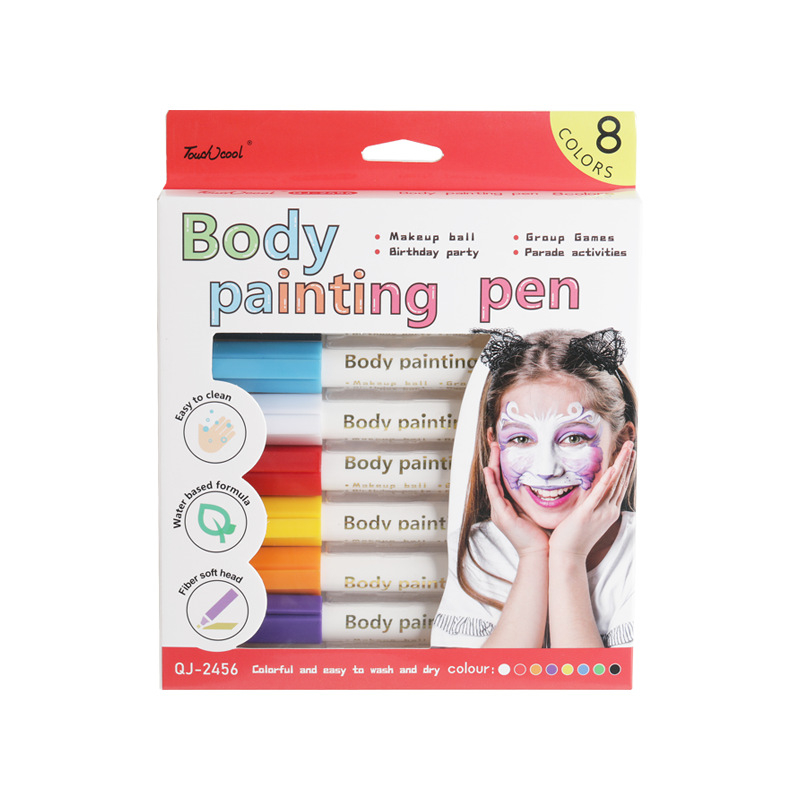 Xinlang pero za bojanje tijela – perivo, za crtanje lica i pozornice, DIY graffiti i akrilno slikanje