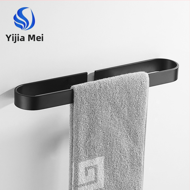 Prsten za ručnike od Space aluminija | Suvremen minimalistički stil | Anodizirana površina (Materijal: Space aluminij; Nosivost: 20 kg; Broj slojeva: jednoslojni)