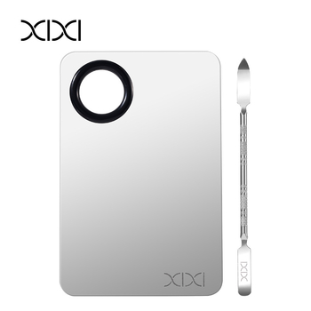 Xixi Εργαλεία μακιγιάζ από ανοξείδωτο ατσάλι — Σετ παλέτας ανάμειξης και παλέτας για υγρή βάση