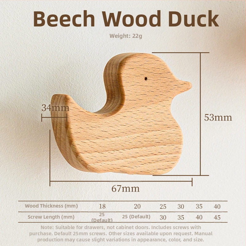 Medinė stalčiaus rankena – masyvus medis, graviruota, modernus minimalistinis stilius, modelis 0808