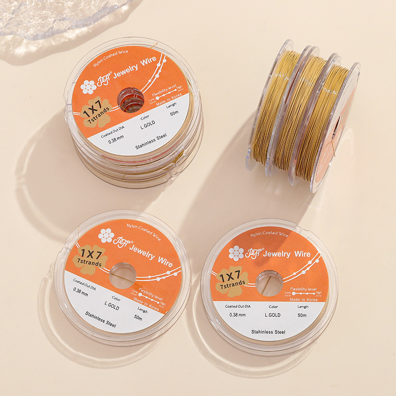 DIY rotaslietu stieple (Metāls; Elektroplatēšana; Zīmols: Nankong Rhinestones; Dabisks stils)