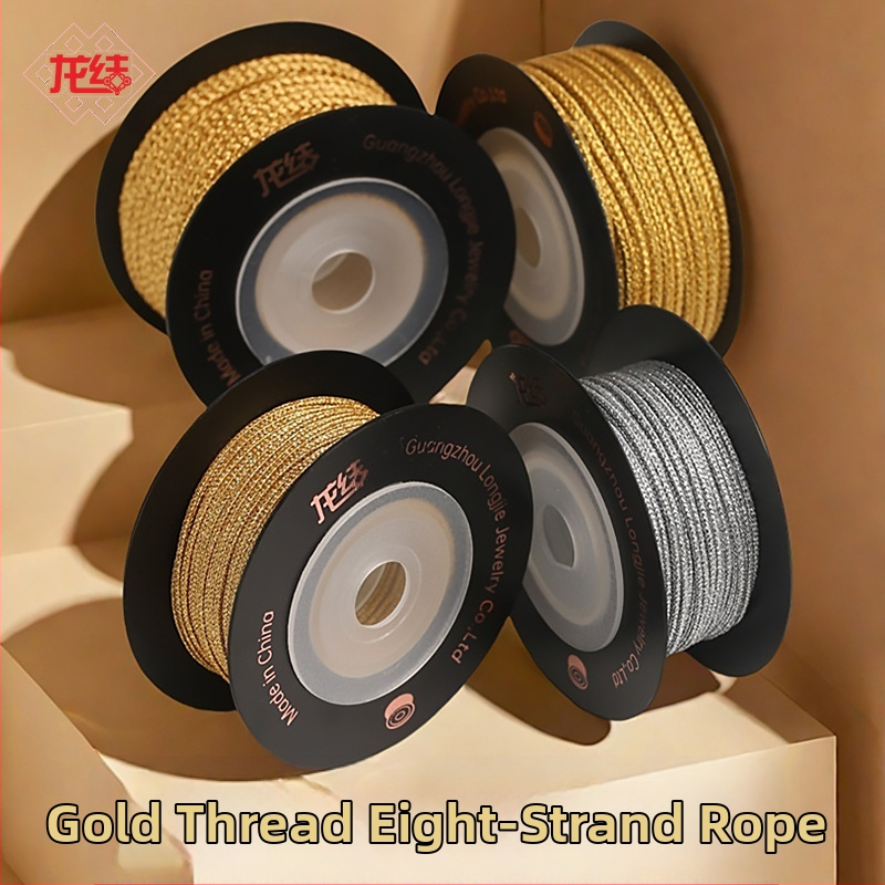 Audinė šilko virvė aštuonių pluoštų Dragon knot Poliesteris